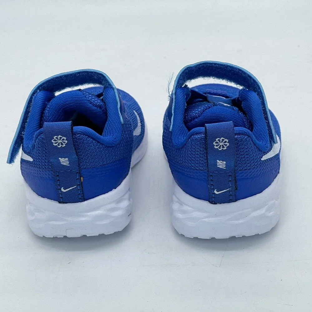 Nike Revolution 6 NN TDV Toddler Sneakers Blue White DD1094-411 Size 2C